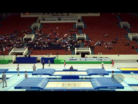 BABAYAN Amiran (UZB) - 2018 Trampoline Worlds, St. Petersburg (RUS) - Qualification Trampoline R1