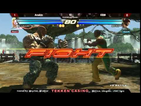 Tekken Casino Vegas 2014 Anakin vs Ebm FT3