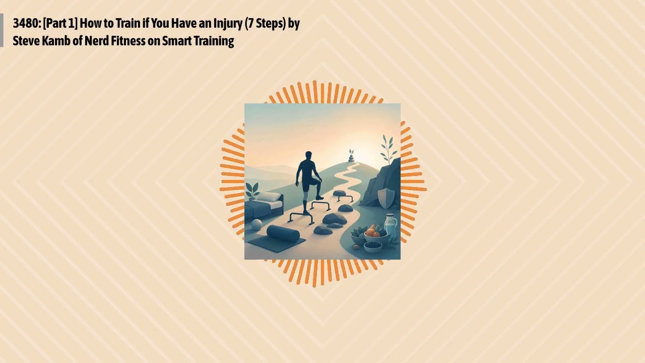 3480: [Part 1] How to Train if You Have an Injury (7 Steps) by Steve Kamb of Nerd Fitness on...