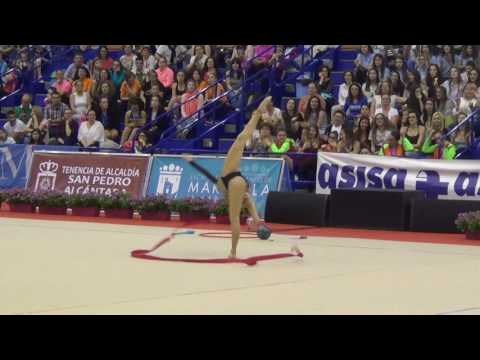 Neviana Vladinova (BUL) Ribbon AA - Grand Prix Marbella 2017