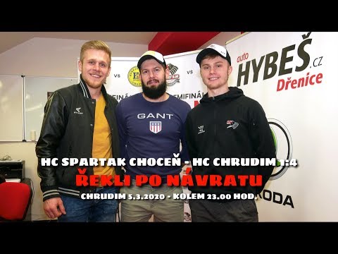 HC Spartak Choceň - HC Chrudim 1:4 - CHRUDIM JE VE FINÁLE - utká se s Moravskou Třebovou