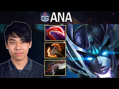 OG.ANA PHANTOM ASSASSIN - BATTLEFURY BUILD - DOTA 2 7.27 GAMEPLAY