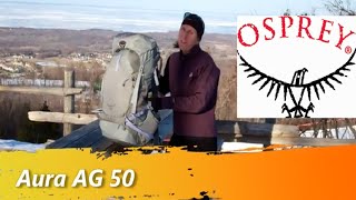 Osprey Aura AG 50- Tested + Reviewed