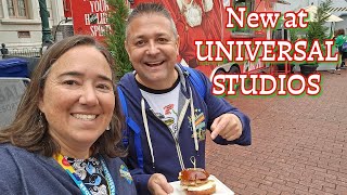 Full Review And Reaction To Universal Studios Florida New Holiday Snacks!