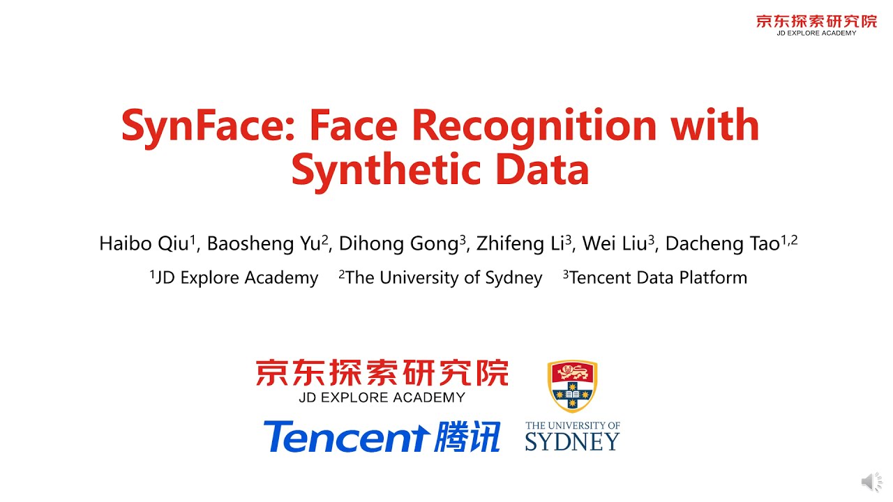 SynFace: Face Recognition with Synthetic Data, ICCV21