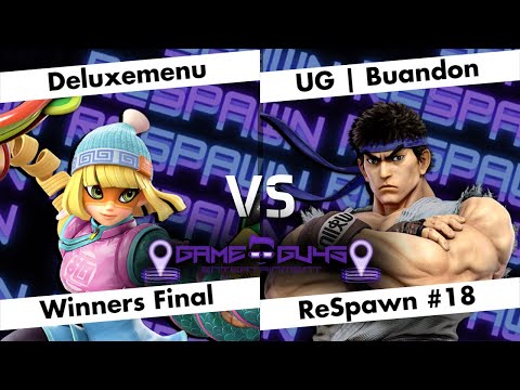 Deluxemenu (Min Min) vs UG | Buandon (Ryu) - WF - ReSpawn #18