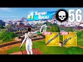 56 Elimination Solo Vs Squads Gameplay Wins (NEW Fortnite Chapter 5!)