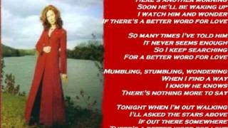 Siobhan Maher-Kennedy - Better Word For Love ( + lyrics 2002)