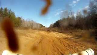 preview picture of video 'Lake Houser ATV Park, NC 2013.01.19'