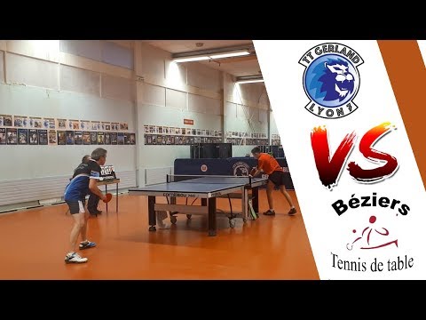 LYON 7 GERLAND TT vs BEZIERS TT | NATIONALE 3 | TENNIS DE TABLE | HIGHLIGHTS