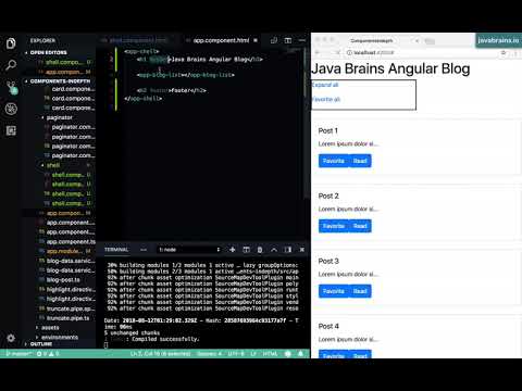 Angular Components In Depth 22 - Multi slot content projection