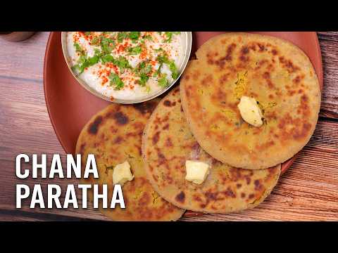 Homemade Chana Paratha