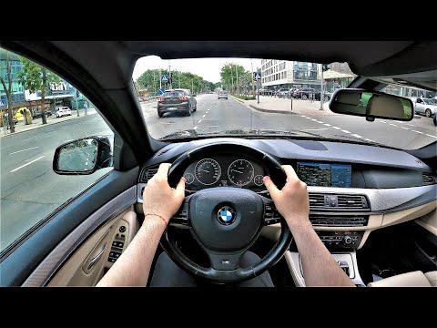 2013 BMW 520 M-PACK 2.0l 184HP - POV Test Drive & Fuel consumption check