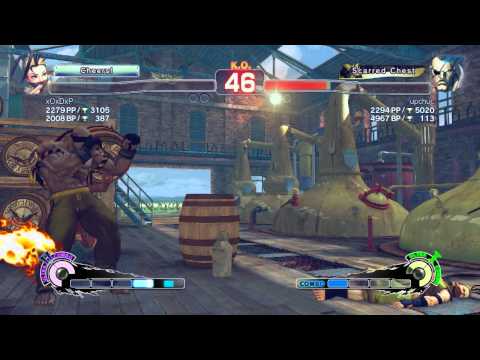 USF4 battle: xOxDxP (Ibuki) vs upchuc (Sagat)
