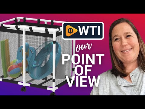 Pool Storage Bin - WTI product video review