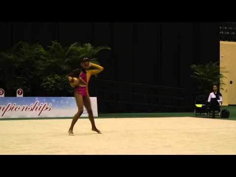 Nastasya Generalova - Ball Finals - 2013 U.S. Rhythmic Championships