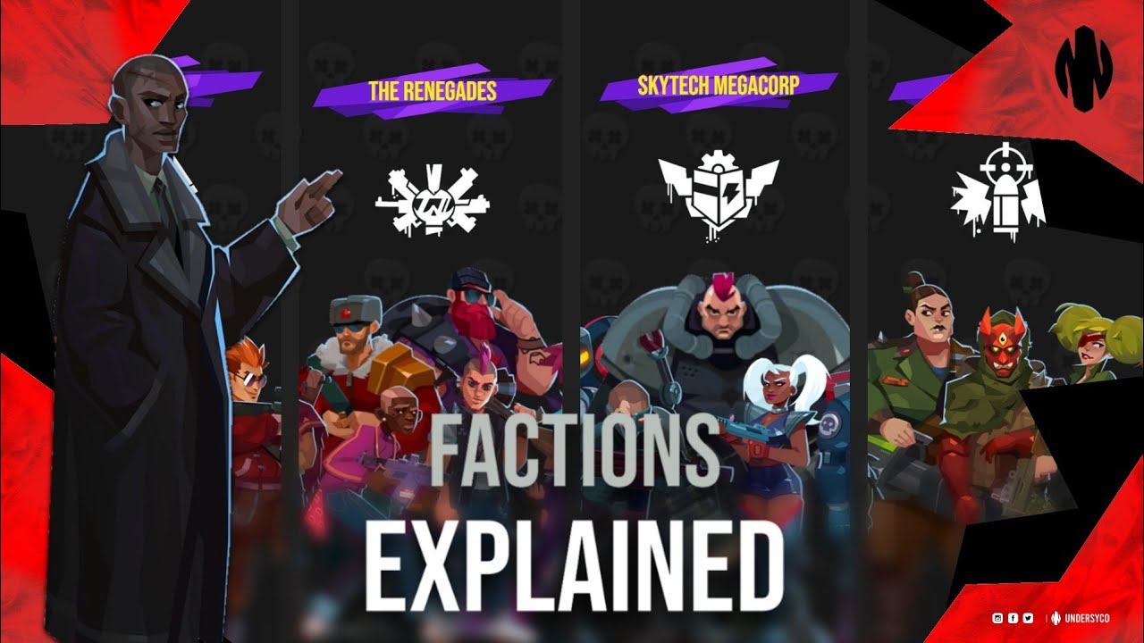Factions explained (BULLET ECHO)