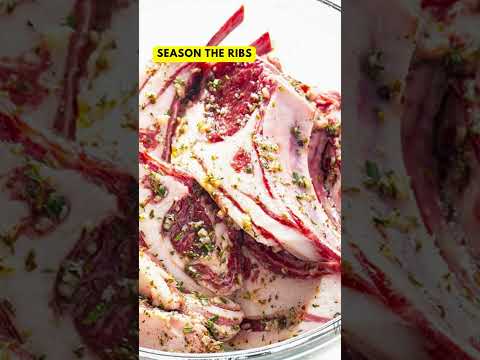 How to Grill Lamb Ribs in grill Tips and Tricks for Perfect Results #shorts