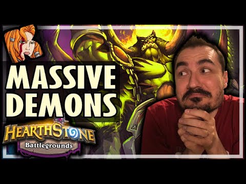 MASSIVE DEMON MENAGERIE WORKS! - Hearthstone Battlegrounds