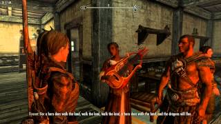 Skyrim mod-Interesting Npc-Fironet's song(Lady voice)