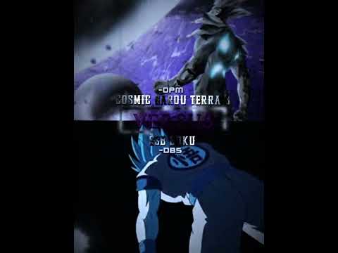 Cosmic Garou terra 3 vs All Goku Versions