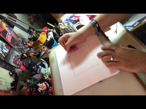 How to draw a cartoon elephant!