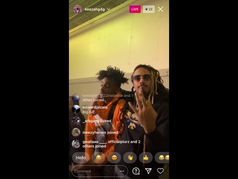 Keezah Goonew Lil Dude filming "Racing" Music Video BTS