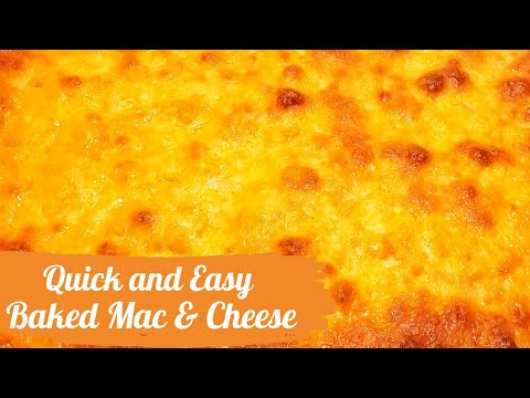 Quick and Easy Baked Mac and Cheese | Kraft Dinner |...