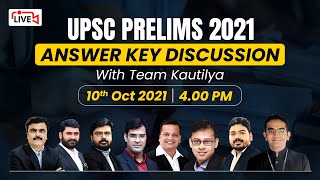 Upsc Prelims 2021 Answer Key Discussion With Team Kautilya