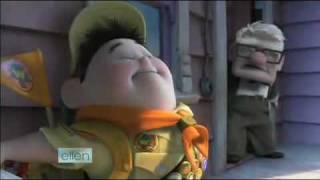 PIxar's " Up " Exclusive Preview on Ellen