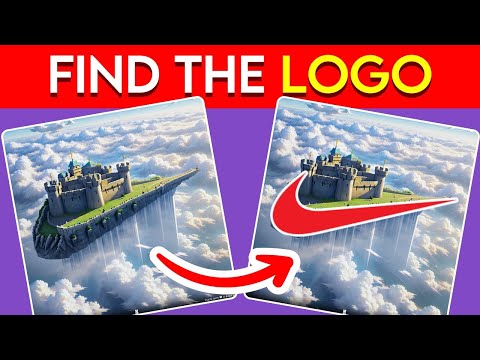 Guess the HIDDEN LOGO By ILLUSION ✅🍔| Squint Your Eyes | Find The Logo