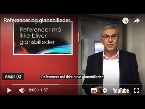 Referencer og glansbilleder