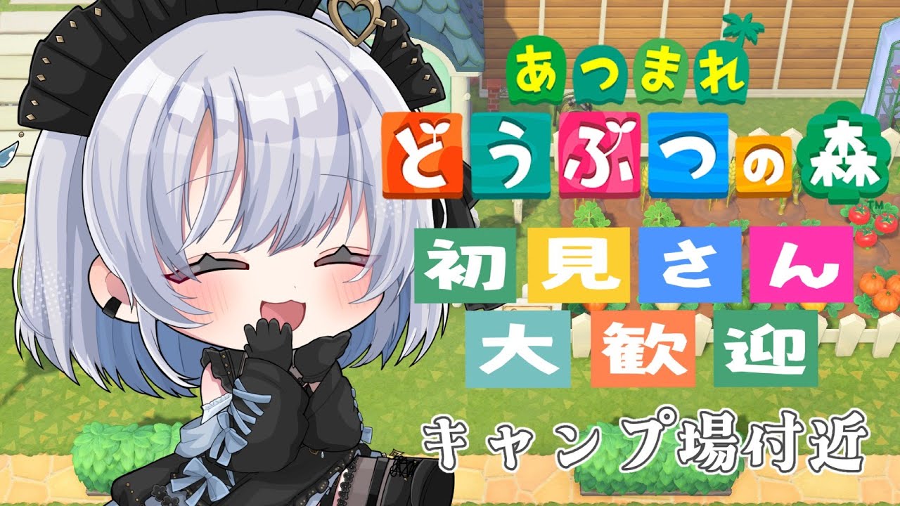 【あつまれどうぶつの森】キャンプ場付近を整えていきます！初見さん大歓迎！【葵井詩雫】