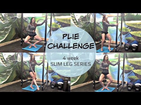 4 week SLIM LEG SERIES | Workout 7 | PLIE CHALLENGE