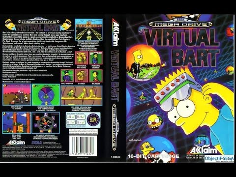 Zerando Virtual Bart (MEGA DRIVE)