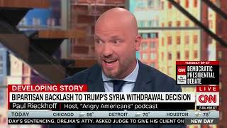 Paul Rieckhoff on CNN New Day — Trump Abandons the Kurds