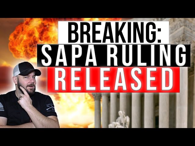 BREAKING: SAPA Shut Down AGAIN By Federal Court... Wait Until You Hear The Reason Why...