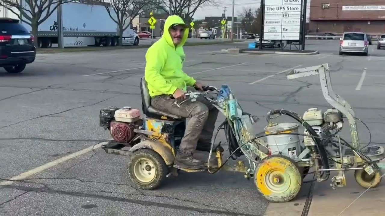 Behind the Lines: The Art of a Perfect Curb Paint Job