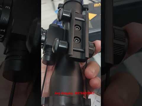 Rifle Scope With Laser Sight