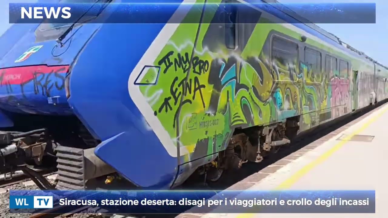 Siracusa, stazione centrale deserta: disagi per i viaggiatori e crollo degli incassi per i commercianti