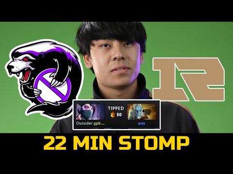 RNG VS OUTSIDERS GAME 2 - 22 MINUTE STOMP PGL ARLINGTON MAJOR 2022