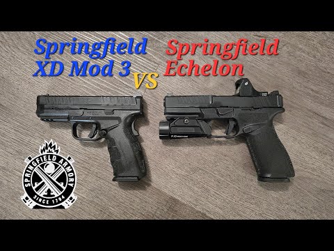 Springfield XD Mod 3 VS Springfield Echelon