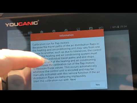 BMW Calibrate Air Conditioner AC Vent Diverter Valves Under Dash | 17 7-Series