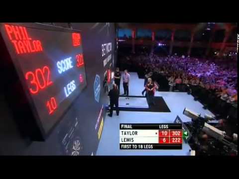 2013 World Matchplay Final Taylor vs Lewis