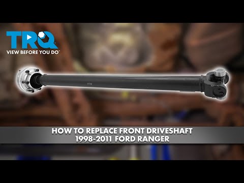 How to Replace Front Driveshaft 1998-2011 Ford Ranger