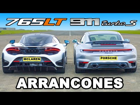 McLaren 765LT vs Porsche 911 Turbo S: ARRANCONES
