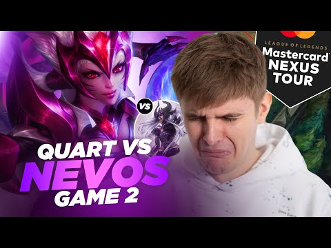 RHOBALAS : GAME 2 QUART DE FINALE MNT VS NEVOS - AHRI VS SYNDRA |LOL FR