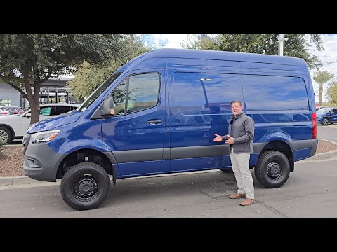 Is the 2025 Sprinter 2500 AWD Cargo BETTER than Transit 350HD? Mercedes-Benz #camper #conversionvan