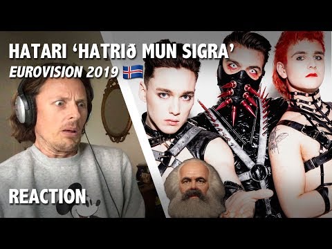 REACTION - 'Hatrið Mun Sigra', Hatari - Eurovision 2019, Iceland