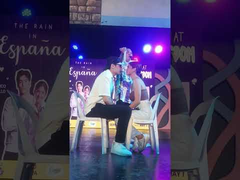 Miss or Kiss Challenge w/ #HeavenPeralejo and #MarcoGallo #TheRainInEspaña #shorts